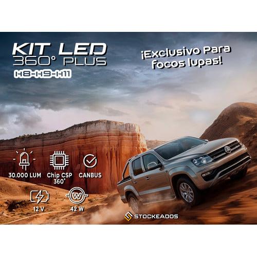 Kit Turbo Led Para Foco Lupa 360 Canbus H1 H4 H7 H11 9005/6
