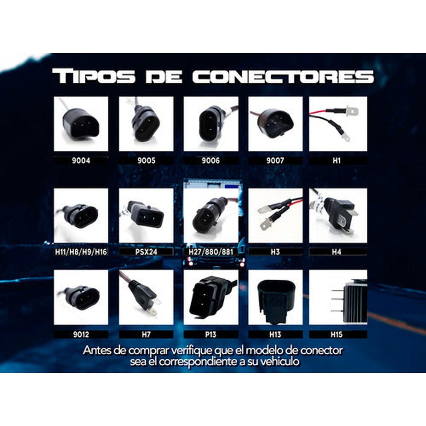 Kit Ampolletas Turbo Led Kb2 H1 H4 H7 H11 9005 9006 30.000lm 12v -24v