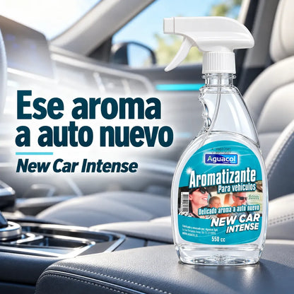 Aromatizante Auto Nuevo Aguacol New Car Intense 550cc