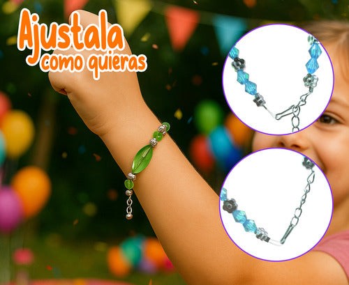 Pack 20 Pulseras Niñas Juguetes De Sorpresa Cumpleaños