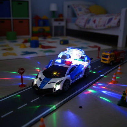 Juguete Auto Policia Con Luz Y Musica Para Niños