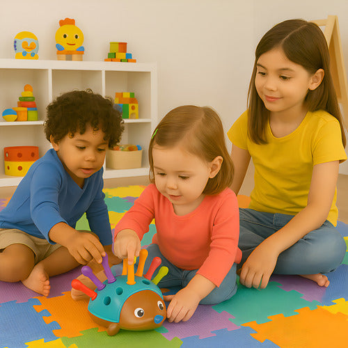 Erizo Juguete Sensorial Juguetes Coloridos Sensoriales Niños