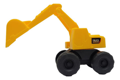 Set 8 Autitos De Construccion Tracción Niños