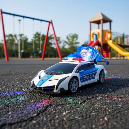 Juguete Auto Policia Con Luz Y Musica Para Niños