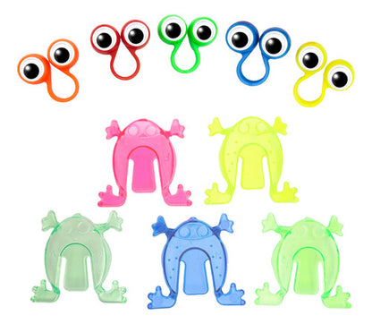 Pack 20 Ranita Saltarina + Ojitos Sorpresa Cumpleaños