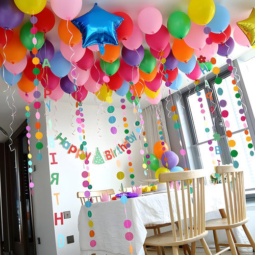 Pack 25 Globos Lisos De Latex Surtido R9 23 Cms - Cumpleaños