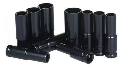 Set Dados De Impacto 1/2 10 Piezas Acero 8-24mm Verde
