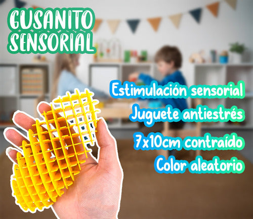 Gusano Juguete Sensorial Antiestres Niños Autismo Tdah