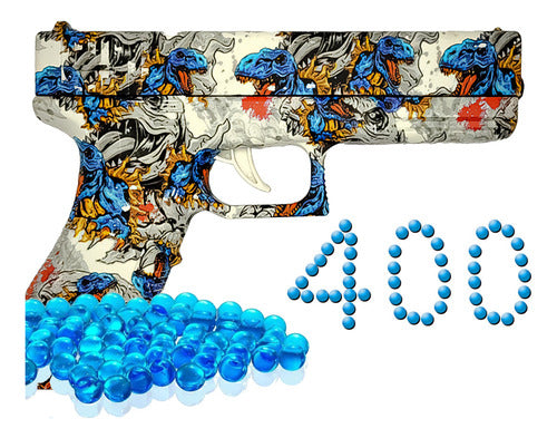 Pistola Glock De Juguete Hidrogel Más Balas Hidrogel