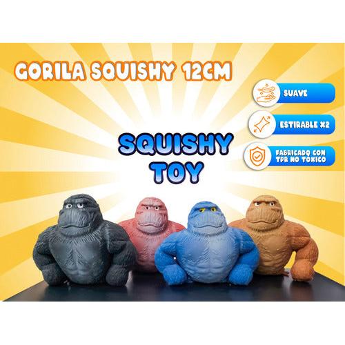 Squishy Juguete Antiestrés Gorila Colores Tiktok 12cm