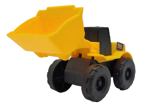 Set 8 Autitos De Construccion Tracción Niños