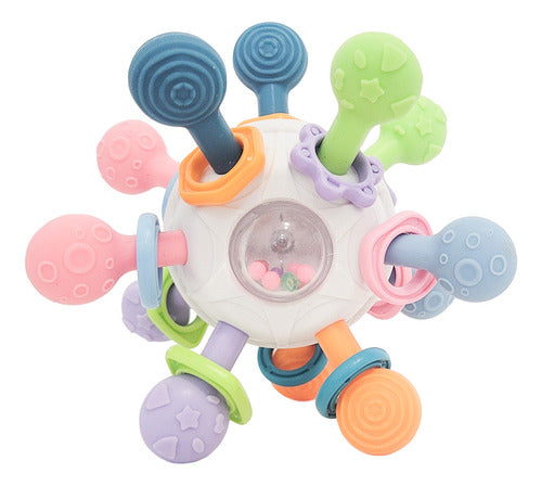 Juguete Sonajero Sensorial Para Guagua Bebe Montessori