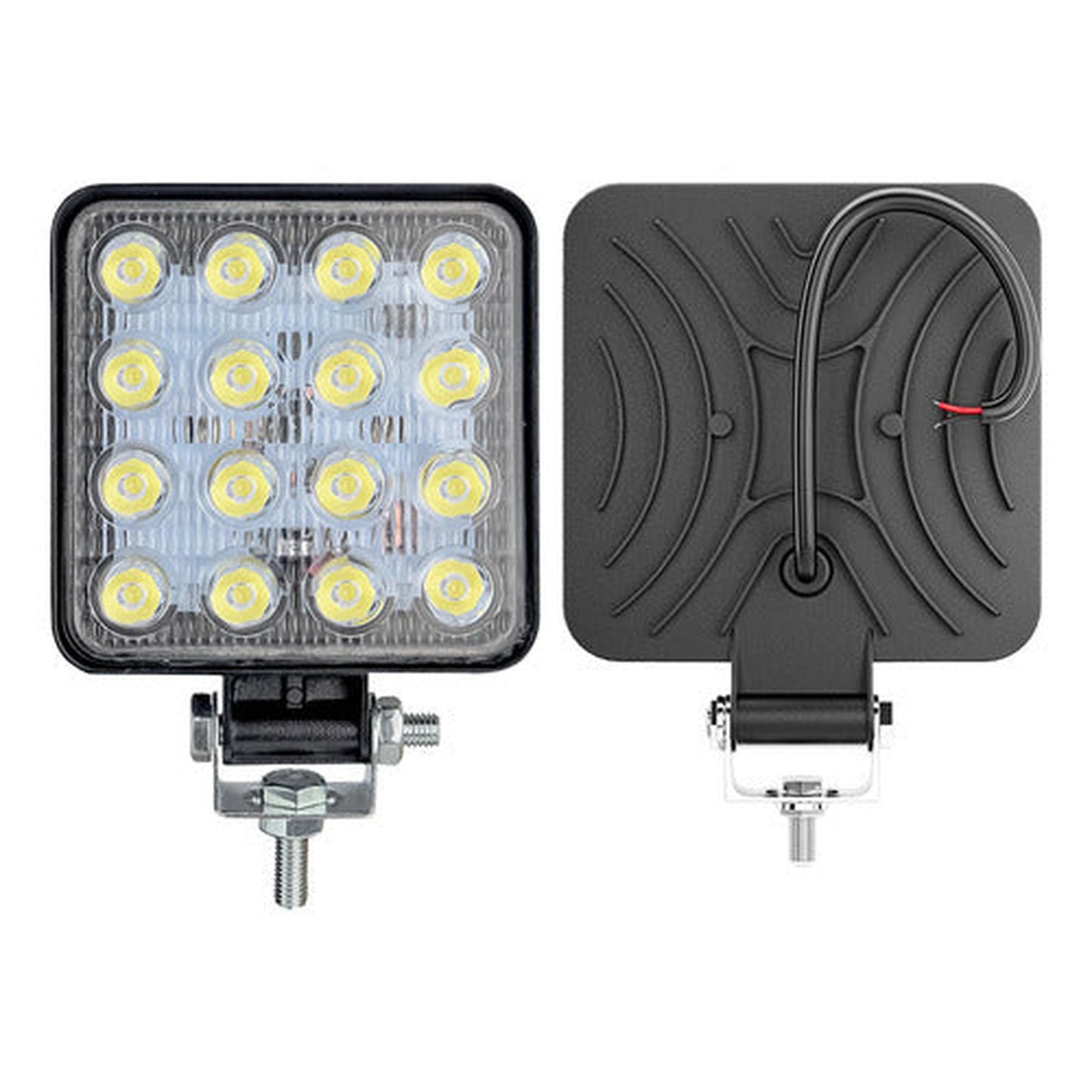 Foco Faenero 16 Led Neblinero Slim 9v-36v 48w Camión Jeep