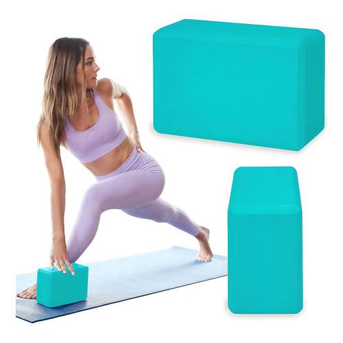 Ladrillo Bloque Yoga Goma Eva Pilates Fitness Colores