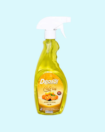 Aromatizante Ambiental Deosol Citrus 500ml Aire Y Tela