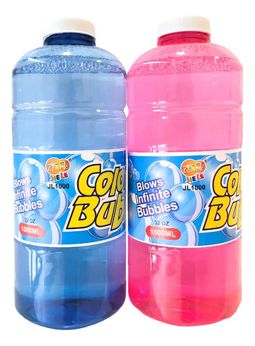Liquido De Burbujas Para Recarga 1 Litro - Burbujeros