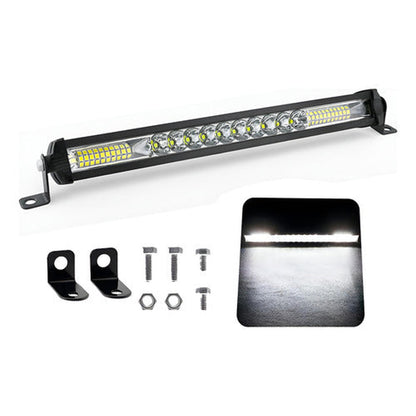 Barra Foco Neblinero Luz Led Delgada 78w 27cm Jeep 4x4