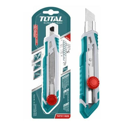 Corta Carton Cuchillo Cartonero 18mm X 100mm Total Tht511826