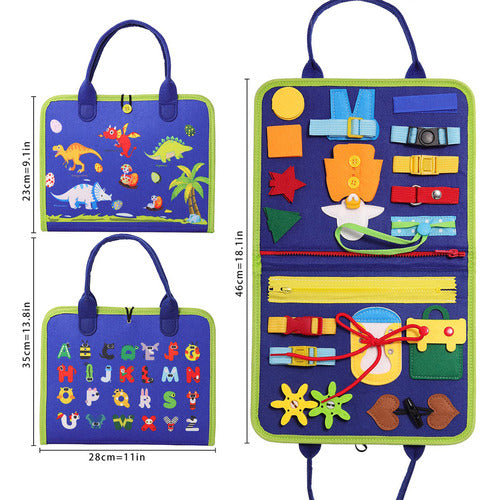 Libro Sensoriales Interactivo Montessori Juego Educativo