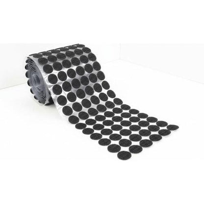 Velcros Autoadhesivos Redondo Blanco O Negro 2cm 100 Pares