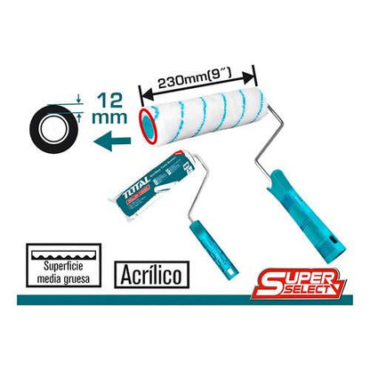 Rodillo Corderito Sintético 9'' Total 23cm