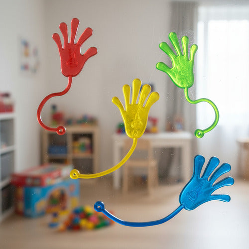 Pack 20 Pegalocos Manito - Juguete Sorpresa Cumpleaños