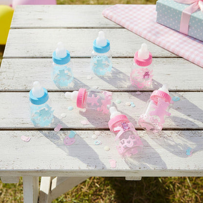 Pack 12 Mamaderas Baby Shower Recuerdos Niña