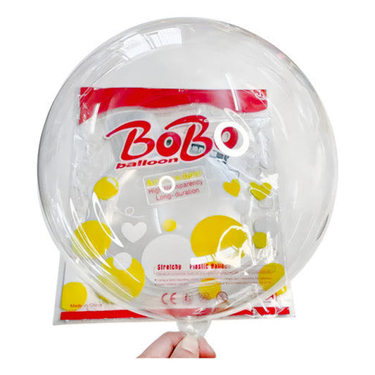 Pack 50 Globos Burbuja 20 Pulgadas 50cm Bobo Ballons