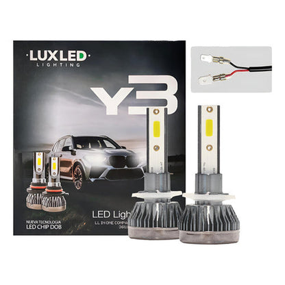 Kit Ampolleta Led Y3 H1 H3 H4 H7 H11 H27 9005 9006 22.000lm