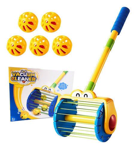 Juguete Interactivo Niños Aspirador Caminador Atrapa Pelotas