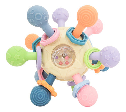 Juguete Sonajero Sensorial Para Guagua Bebe Montessori