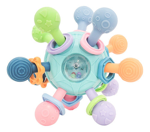 Juguete Sonajero Sensorial Para Guagua Bebe Montessori