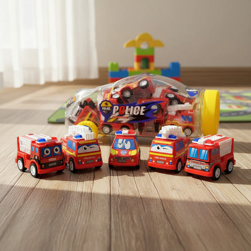 Pack 12 Autitos A Fricción - Juguete Sorpresa Cumpleaños