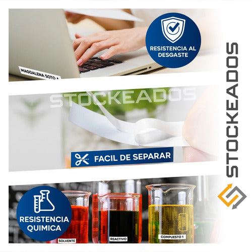 Cinta Tze-431 Alternativa 12mmx8m Roja Letras Negras