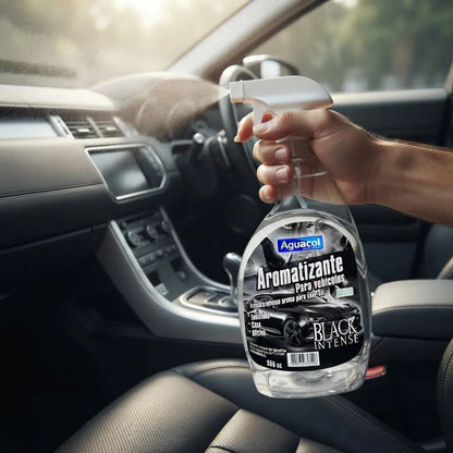 Aromatizante Aguacol Black Intense 550cc para Auto y Ambientes