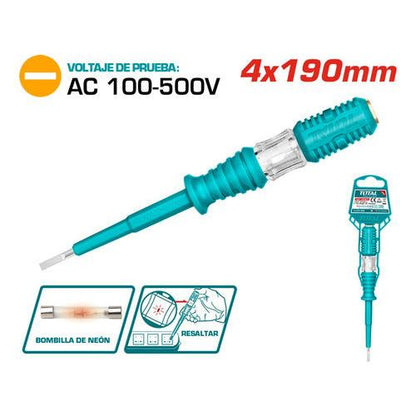 Destornillador De Prueba Total Plana Tht291908