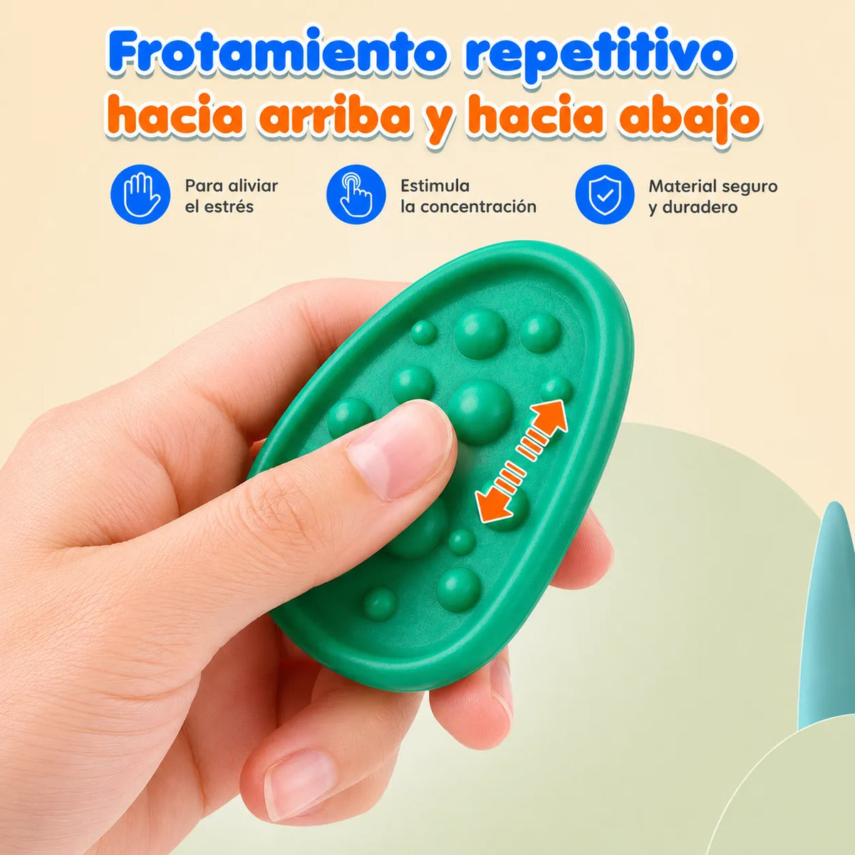 Juguetes Antiestrés Con Piedras Sensoriales  Niños