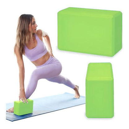 Ladrillo Bloque Yoga Goma Eva Pilates Fitness Colores