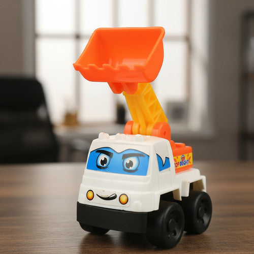 Set 6 Autitos de Construcción con Tracción Pull Back – Juguete Educativo Infantil