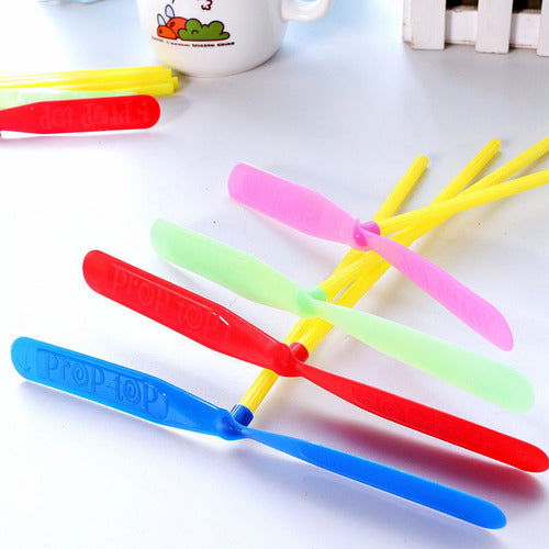 Pack 40 Hélices Volador Libelula Sorpresa Cumpleaños