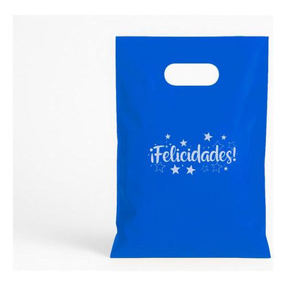 Pack 50 Bolsas De Cumpleaños Felicidades 20x30 Cm