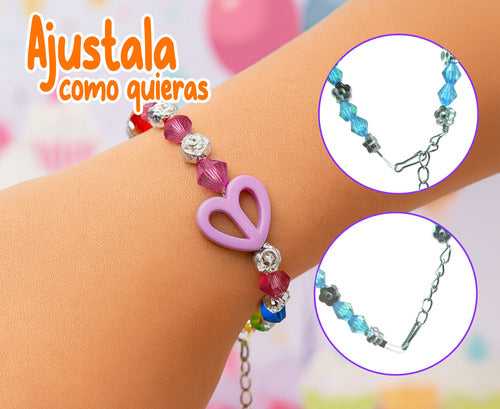 Pack 20 Pulseras Niñas Juguetes De Sorpresa Cumpleaños