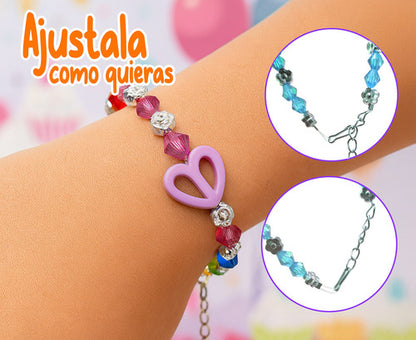 Pack 20 Pulseras Niñas Juguetes De Sorpresa Cumpleaños
