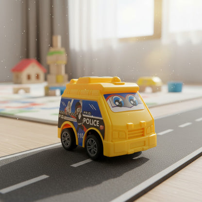 Pack 9 Autitos A Fricción - Juguete Sorpresa Cumpleaños