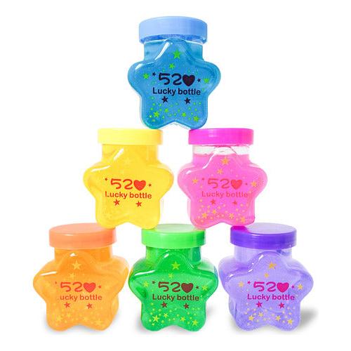 Pack 24 Slime Diseño Estrella Colores Surtidos Juguete Niños
