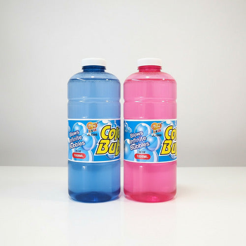 Liquido De Burbujas Para Recarga 1 Litro - Burbujeros