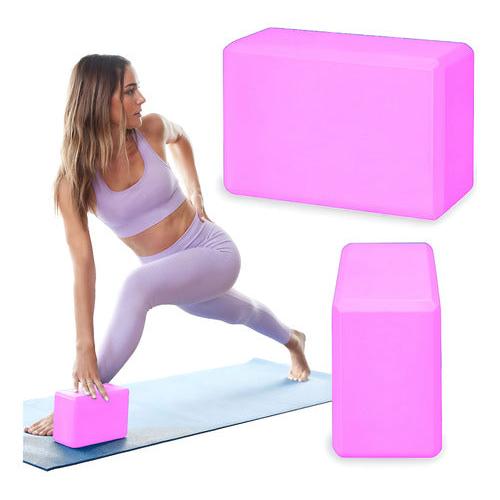 Ladrillo Bloque Yoga Goma Eva Pilates Fitness Colores