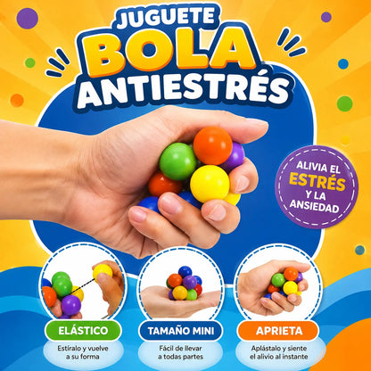 Juguete Molecula Sensorial Niños Fidget Toys Tdah 13 Bolitas Surtido