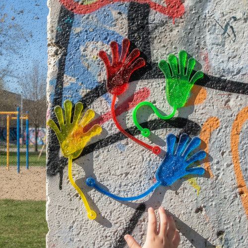 Pack 20 Pegalocos Manito - Juguete Sorpresa Cumpleaños