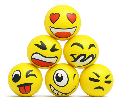 Pack 12 Pelotas Antiestrés - Juguete Sorpresa Relajación